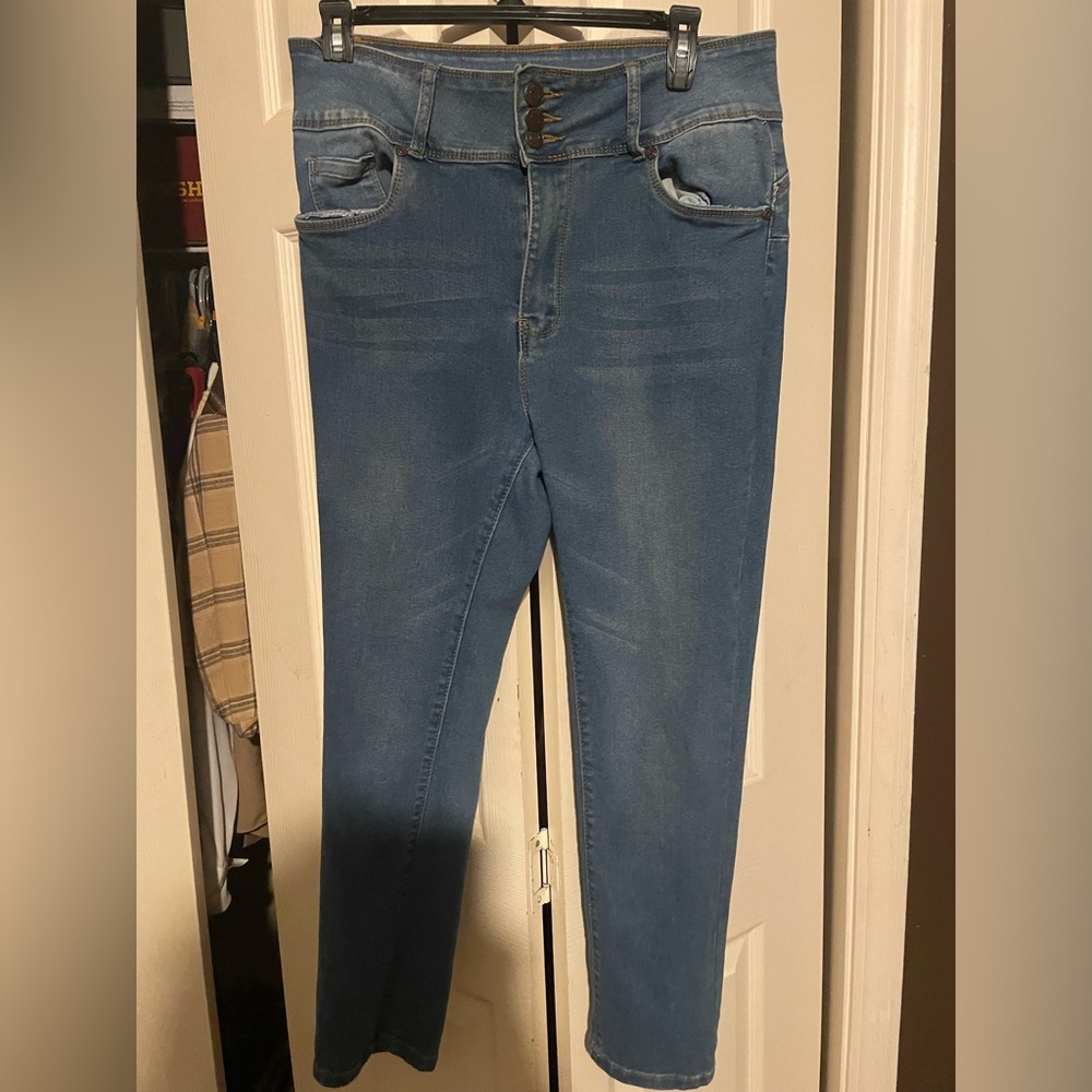 Bamboo young women’s jeans blue